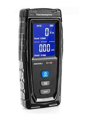 EMF Meter, Detects Electric and Magnetic Fields Handheld Digital EMF